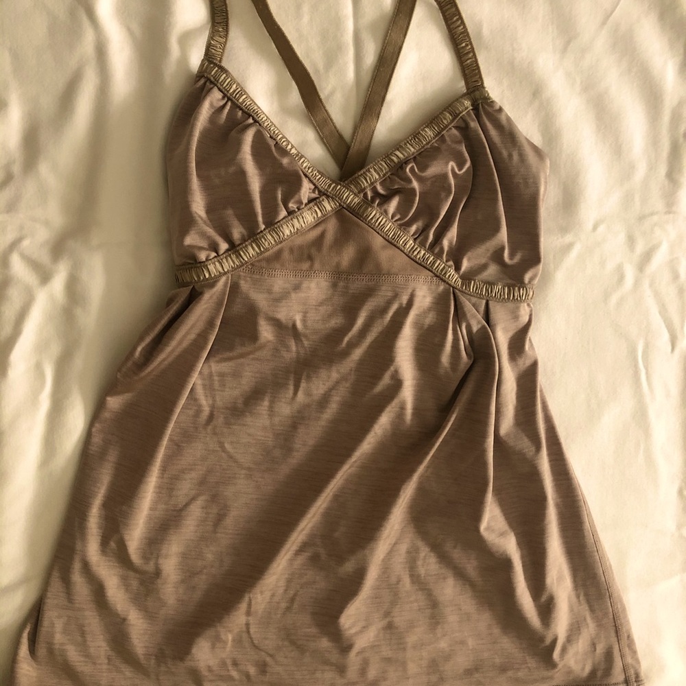 Shimmery lululemon tank
